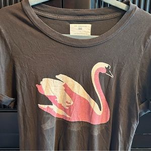 Anthropology sol Angeles Swan Tee